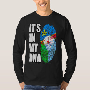 Demokratische kongolesische und dschibutische DNA- T-Shirt