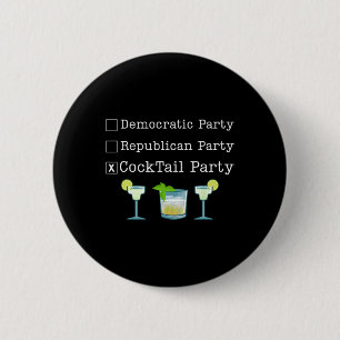 Demokratische Partei Republikanische Partei Schwan Button