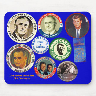 Demokratische Präsidenten - Mousepad