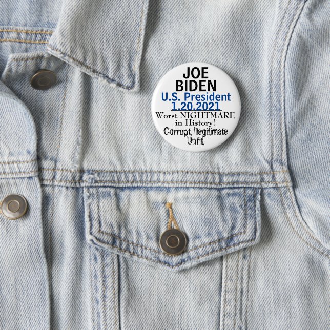 Demokratische Präsidentin Biden Nightmare Button (Beispiel)
