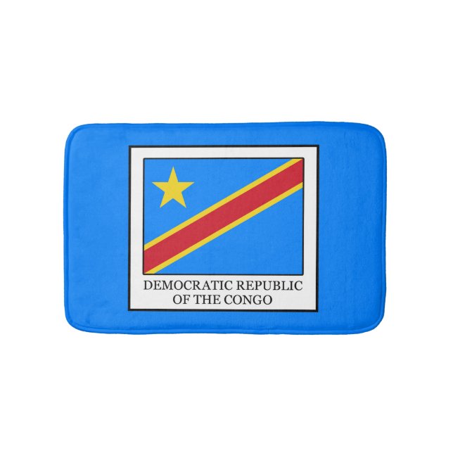 Demokratische Republik Kongo Badematte (Vorderseite)