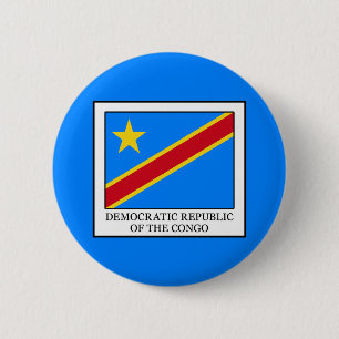 Demokratische Republik Kongo Button