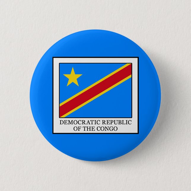Demokratische Republik Kongo Button (Vorderseite)