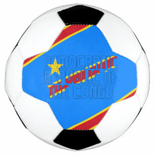Demokratische Republik Kongo Flag Adorable Fußball