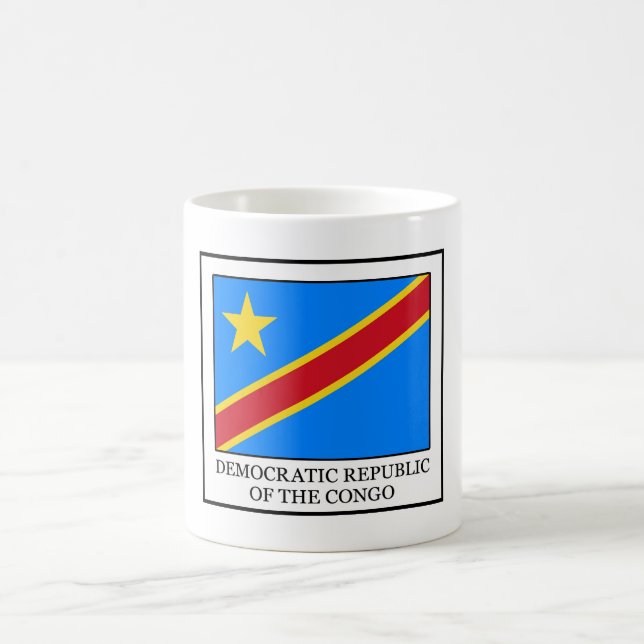 Demokratische Republik Kongo Kaffeetasse (Mittel)
