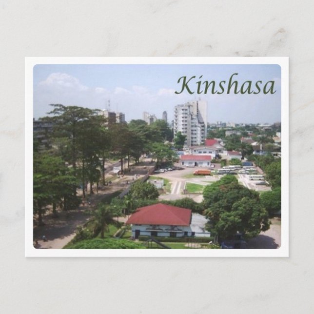 Demokratische Republik Kongo - Kinshasa - Postkarte (Vorderseite)