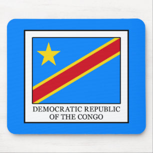 Demokratische Republik Kongo Mousepad