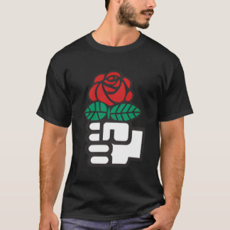 Demokratische Sozialisten Amerika Blume T-Shirt
