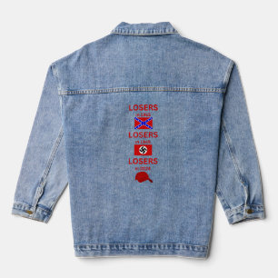 Demokratische Stimme für die unterlegenen Republik Jeansjacke