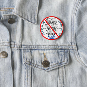 Demokratische weit  USA Button