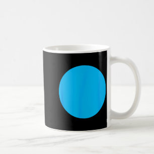 Demokratischer blauer Punkt für Nebraska oder Haup Kaffeetasse