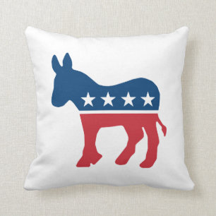 Demokratischer Donkey Kissen