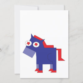 Demokratischer Donkey-Leader Einladung