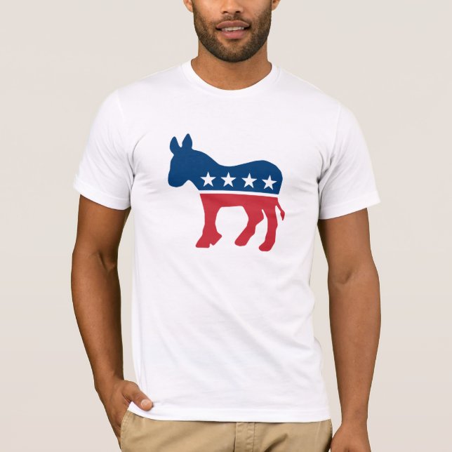 Demokratischer Donkey T-Shirt (Vorderseite)