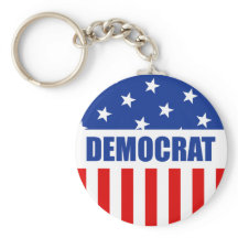 Demokratischer Schlüsselanhänger