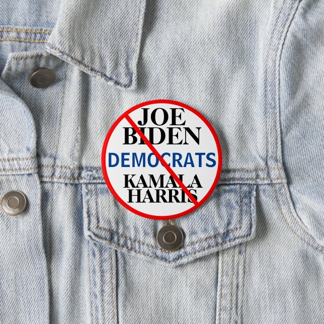 Demokratisches Party Biden Harris Button (Beispiel)