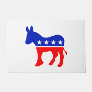 Demokratisches Party Donkey Fußmatte