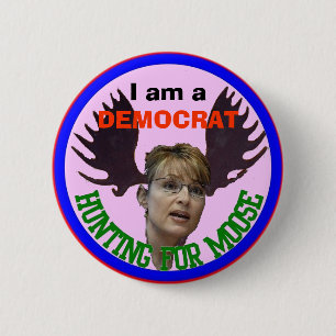 Demokratjagd für moos button