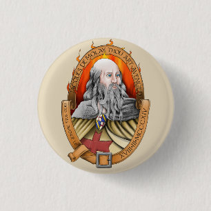 Demolay Tausendkunst Jacques avenged Button