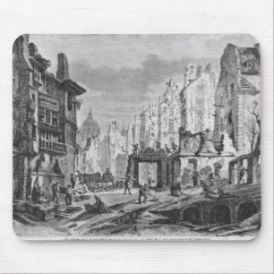 Demolierungen für das Gebäude von Rue-DES Ecoles Mousepad