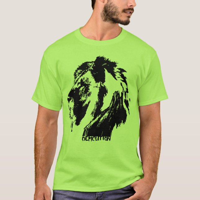 Demolierungs-Löwe T-Shirt (Vorderseite)