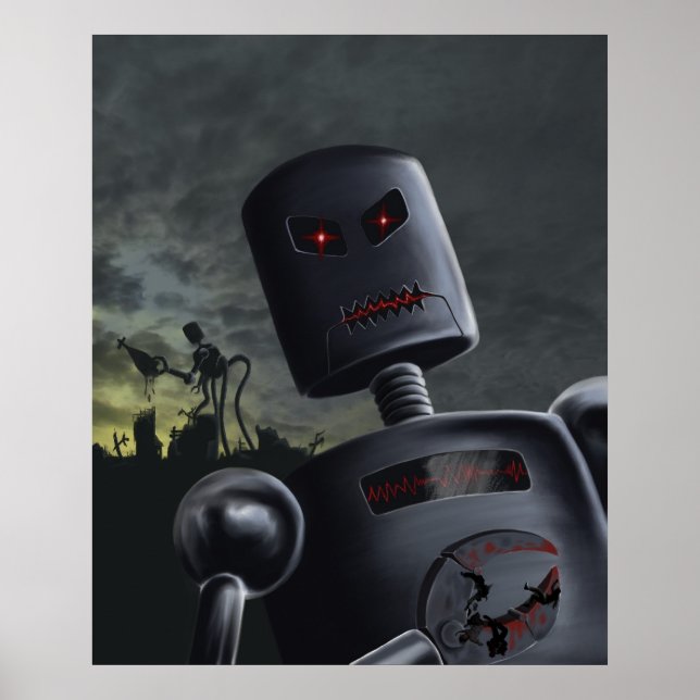Demon Bots Print Poster (Vorne)
