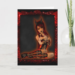 Demon Card Feiertagskarte