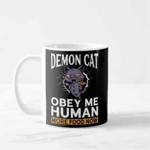 Demon Cat Satanic Witchcraft Baphomet Gothic Occu Kaffeetasse