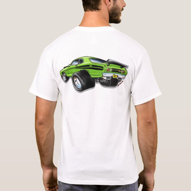 Demon Classic Muscle Car T-Shirt (Rückseite)