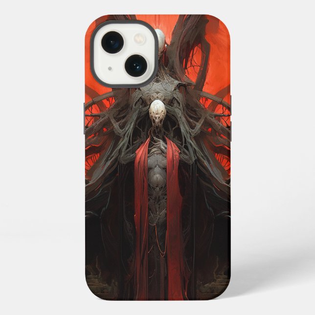 Demon Creatures Dark Fantasy Horror iPhone Hülle (Rückseite)