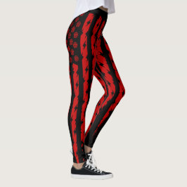 Demon Flag Leggings