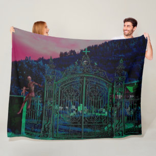 DEMON FRIEDHOF FLEECEDECKE