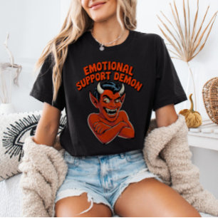 Demon für emotionalen Support - Vintages Funny T-Shirt