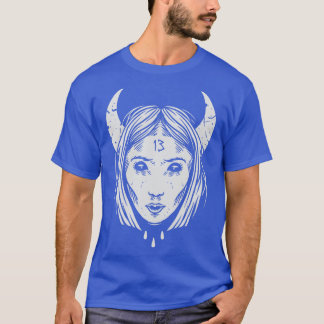 Demon Girl Illustration T-Shirt