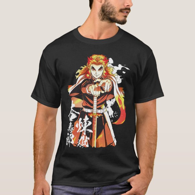 Demon Killer ANIME MANGA CARTOON GIFT T-Shirt (Vorderseite)