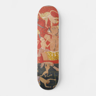Demon Kumbhakarna besiegt durch Rama und Lakshmana Skateboard