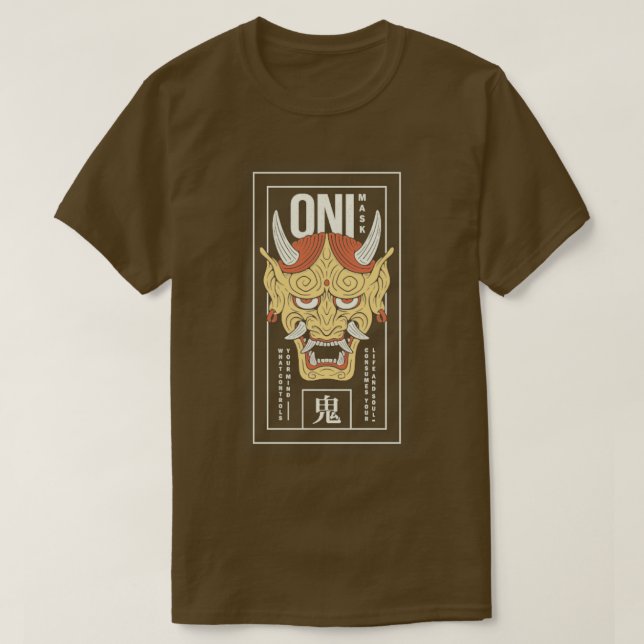 Demon Mask T-Shirt (Design vorne)