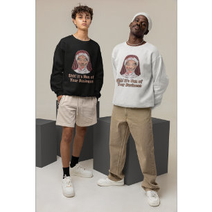 Demon Nun Halloween Sweatshirt