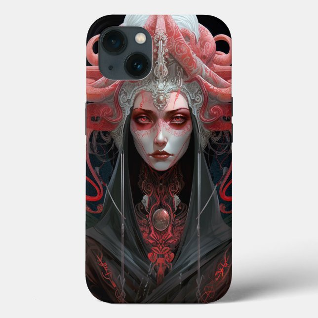 Demon Queen Fantasy Art Case-Mate iPhone Hülle (Rückseite)