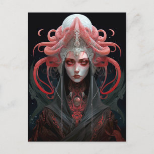Demon Queen Fantasy Art Postkarte