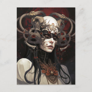 Demon Queen Fantasy Art Postkarte