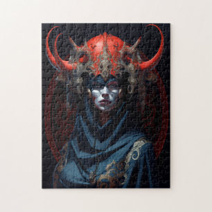 Demon Queen Fantasy Art Puzzle