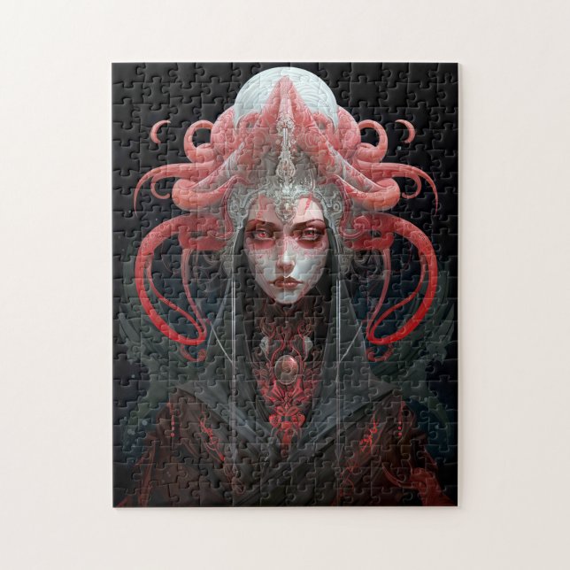 Demon Queen Fantasy Art Puzzle (Vertikal)
