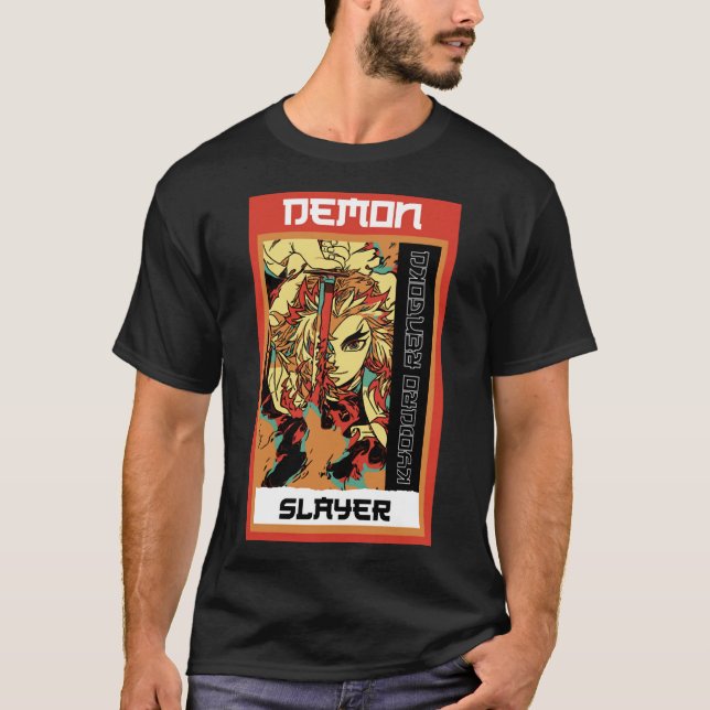 Demon-Schicht-Rgoku-T - Shirt 1 (Vorderseite)