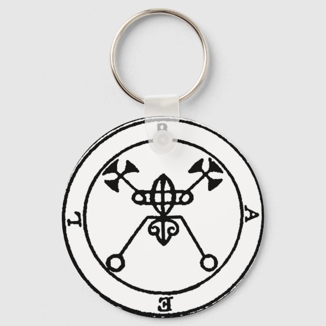 Demon Sigil Pendant für Demon Bael Schlüsselanhänger (Vorderseite)