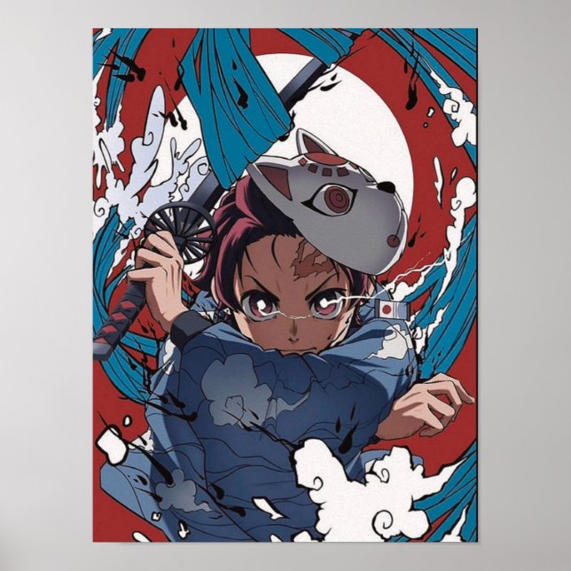 Demon Slayer Tanjiro Poster (Vorne)