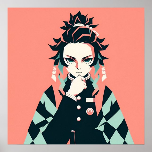 Demon Slayer Tanjiro Poster (Vorne)