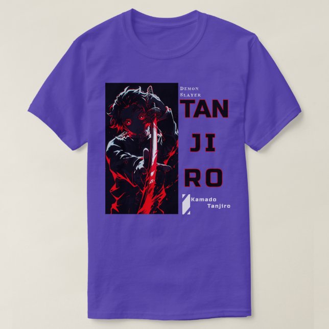 Demon Slayer Tanjiro Tshirt Design (Design vorne)