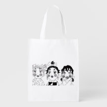 Demon Slayer Tote Bag - Inosuke, Tanjiro & Zenitsu