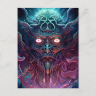 Demon Surreal Dark Fantasy Art Postkarte
